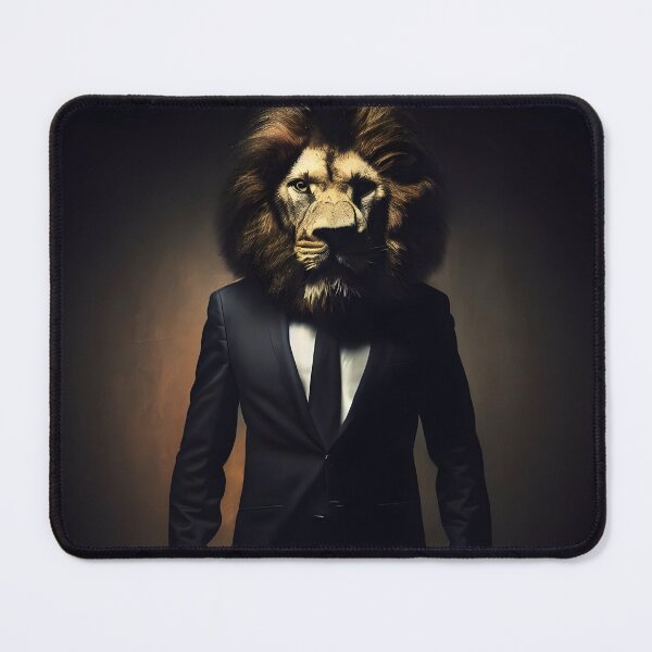 Item preview, Business Lion Means Business designed and sold by GokaiRedbubble.