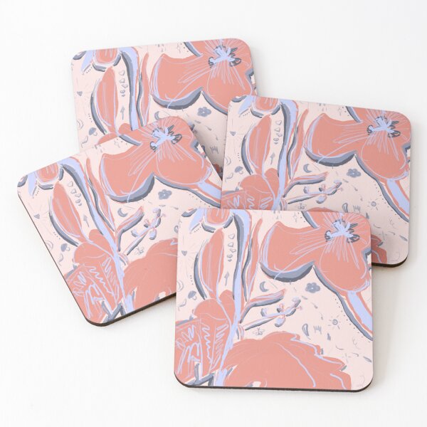 Item preview, flower wallpaper designed and sold by anacota.