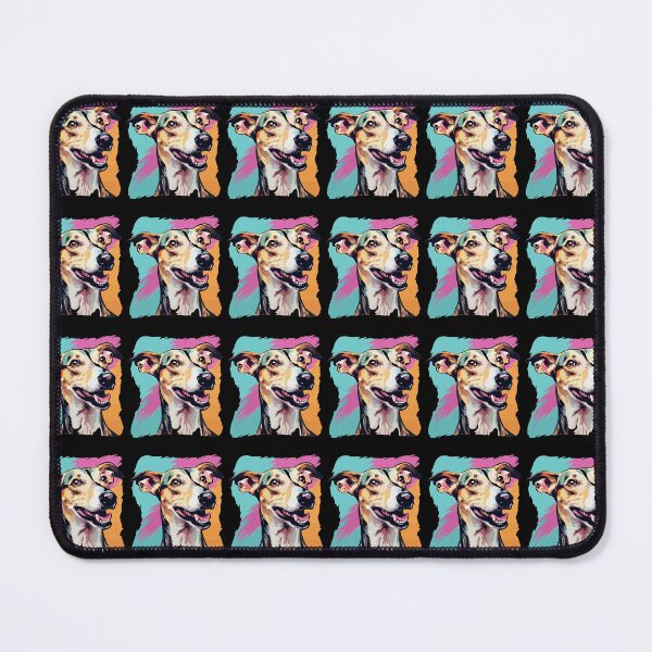 Item preview, Colorful Cartoon Galgo Espanol Greyhound Spanish designed and sold by PiggyBoxer.