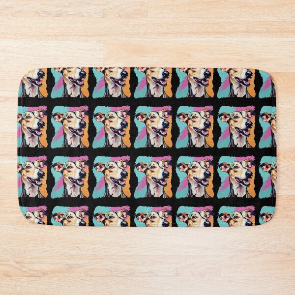 Item preview, Colorful Cartoon Galgo Espanol Greyhound Spanish designed and sold by PiggyBoxer.