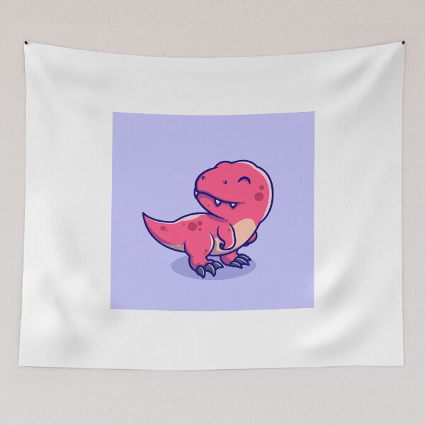 Item preview, Adorable Baby Tyrannosaurus - Cartoon Dino Character Illustration designed and sold by hjian8219.