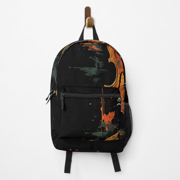 Item preview, A Cool Street Art Distressed Vintage Violin Black designed and sold by GVRDesign.