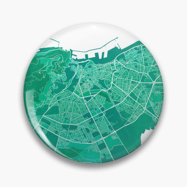 Item preview, Oran City Map of Algeria - Watercolor designed and sold by deMAP.