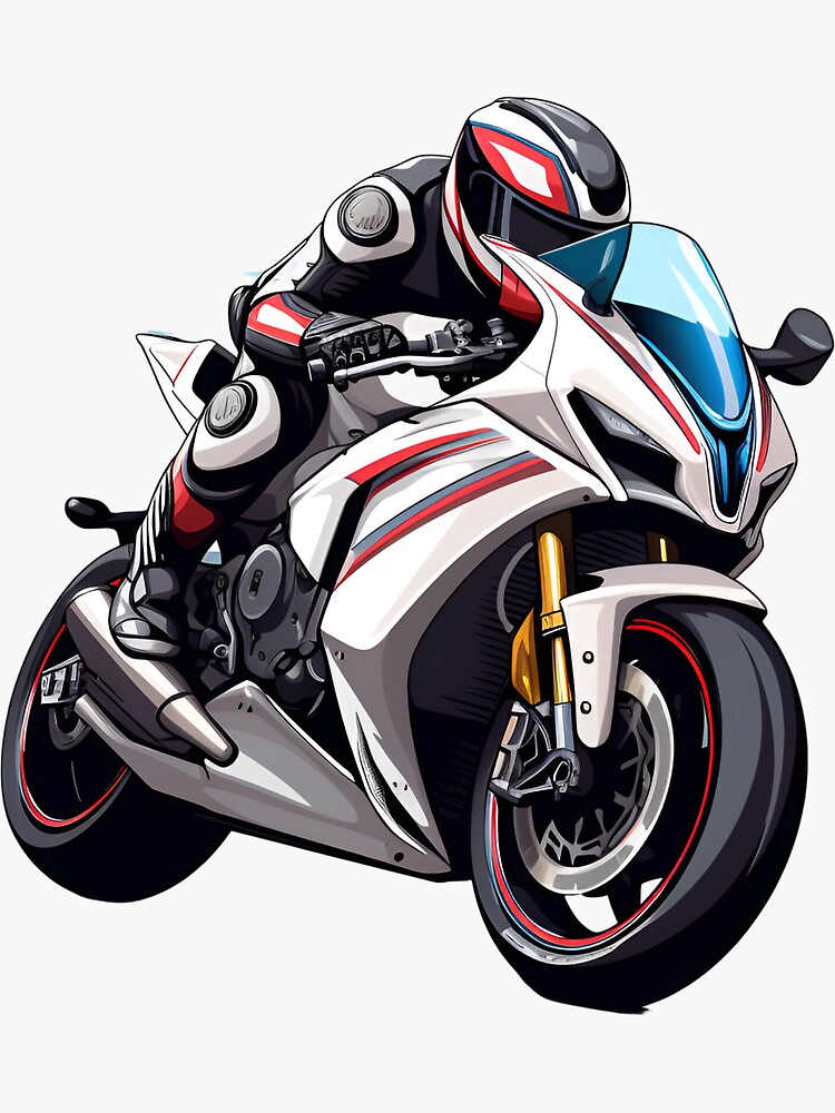 Artistic Style Race Motorcycle Sport Motorcycle Racing Motorcycle