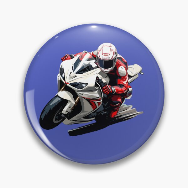 Item preview, Artistic Style Race Motorcycle Sport Motorcycle Racing Motorcycle Bike Painting Drawing Cartoon Style Sports Cars Sticker Art Prints and More designed and sold by Kevin Lou.