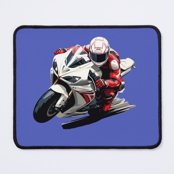 Item preview, Artistic Style Race Motorcycle Sport Motorcycle Racing Motorcycle Bike Painting Drawing Cartoon Style Sports Cars Sticker Art Prints and More designed and sold by Kevin Lou.