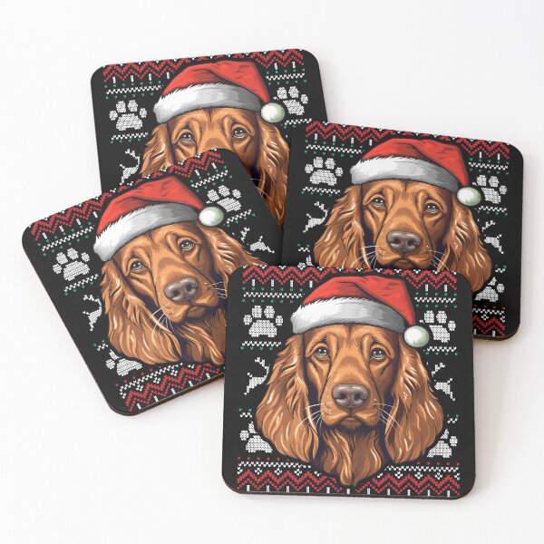 Item preview, Irish Setter Ugly Sweater Christmas designed and sold by rafaeltto.