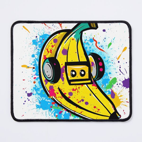 Item preview, Bananaphones, the Banana With Headphones designed and sold by GokaiRedbubble.