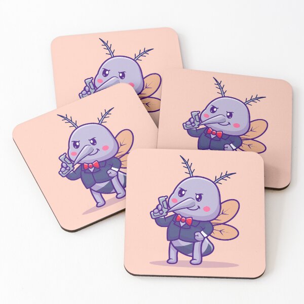 Item preview, Adorable Mosquito with a Water Gun - Cartoon Vector Illustration designed and sold by hjian8219.
