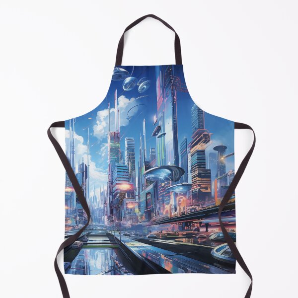 Item preview, Abstract Futuristic Metropolis designed and sold by MSMMart.