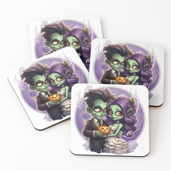 Item preview, Halloween couple designed and sold by LiviVentures.