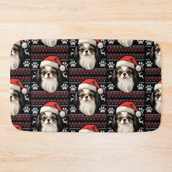 Item preview, Japanese Chin Ugly Sweater Christmas designed and sold by rafaeltto.
