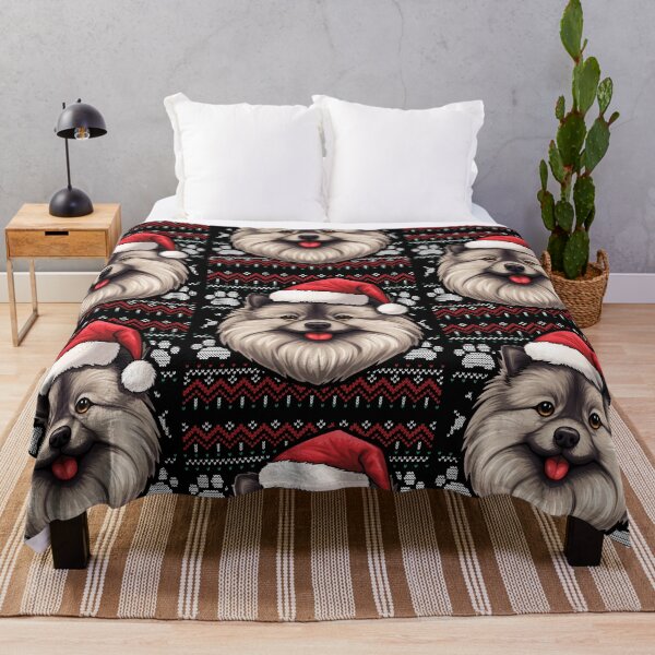Item preview, Keeshond Ugly Sweater Christmas designed and sold by rafaeltto.