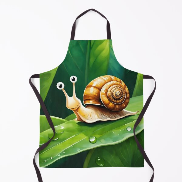 Item preview, Quizzical snail designed and sold by AJSRPrints.