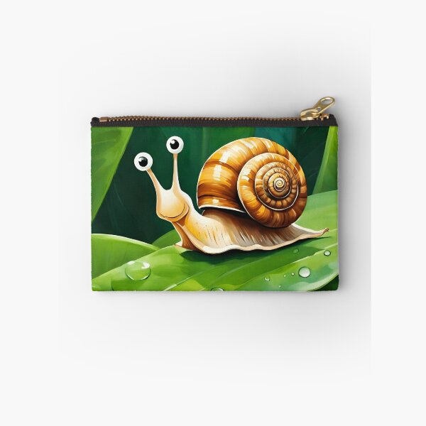 Item preview, Quizzical snail designed and sold by AJSRPrints.