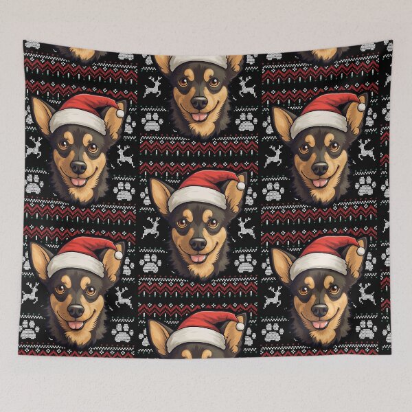Item preview, Kelpie Ugly Sweater Christmas designed and sold by rafaeltto.