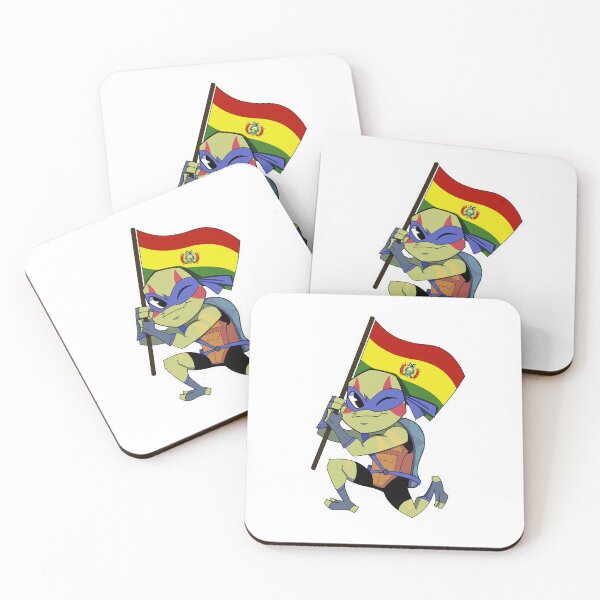 Item preview, ROTTMNT Leo Bolivian Flag designed and sold by scriteberryz.