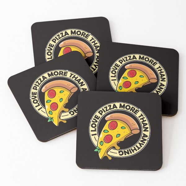 Item preview, I love pizza more than anything - Funny pizza enthusiasts designed and sold by GRASTORE.