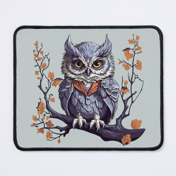 Item preview, Sweet little owl dressed as a vampire. designed and sold by Kwanbaba21.