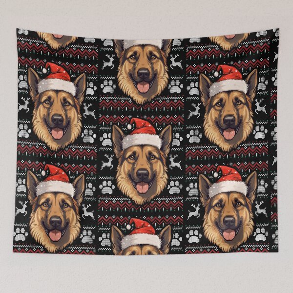 Item preview, King Shepherd Ugly Sweater Christmas designed and sold by rafaeltto.
