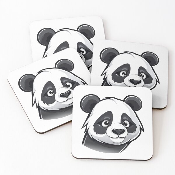 Item preview, Artistic Style Cute Panda Bear Cartoon Panda Baby Panda Sticker, wall arts, Art Prints and More designed and sold by Kevin Lou.
