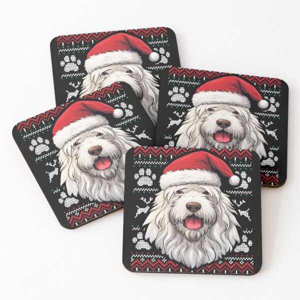 Item preview, Komondor Ugly Sweater Christmas designed and sold by rafaeltto.