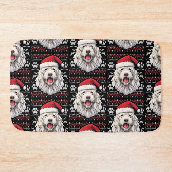 Item preview, Komondor Ugly Sweater Christmas designed and sold by rafaeltto.