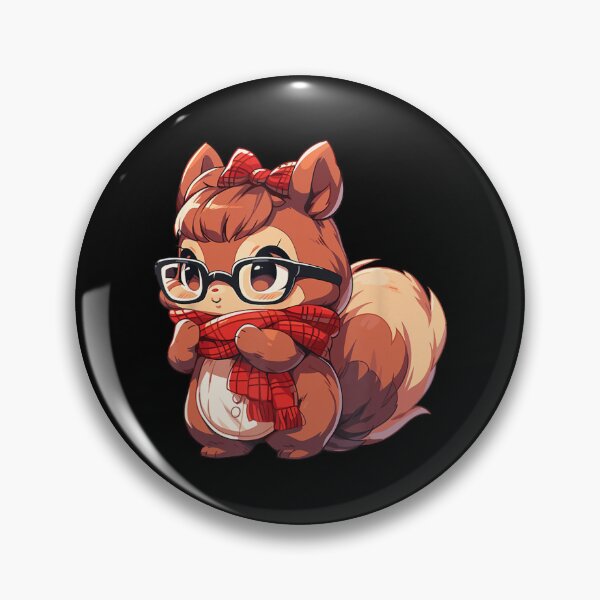 Item preview, Kawaii Squirrel Christmas designed and sold by akeefembudoj.