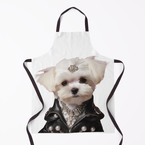 Item preview, Glamour Maltese designed and sold by poshprintlab.