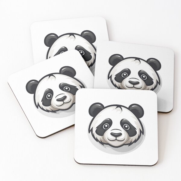 Item preview, Artistic Style Cute Panda Bear Cartoon Panda Baby Panda Sticker, wall arts, Art Prints and More designed and sold by Kevin Lou.