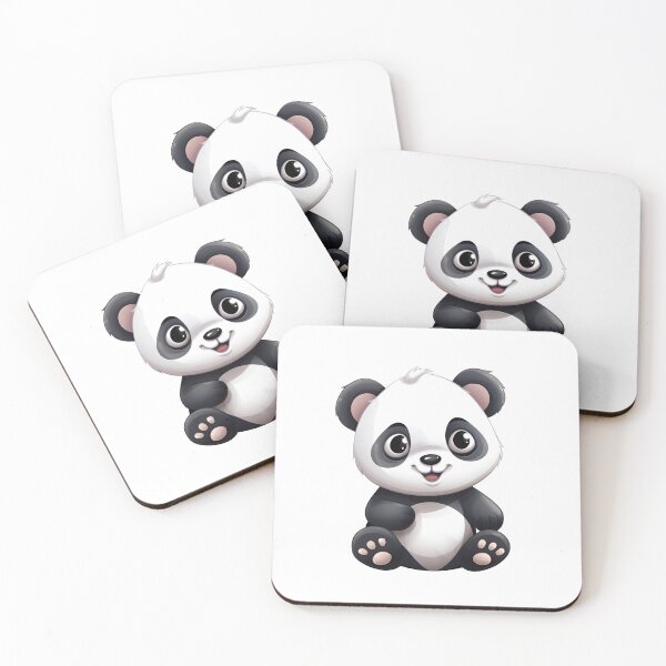 Item preview, Copy of Artistic Style Cute Panda Bear Cartoon Panda Baby Panda Sticker, wall arts, Art Prints and More designed and sold by Kevin Lou.