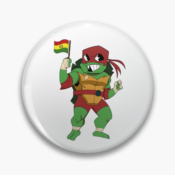 Artikelvorschau, ROTTMNT Raph mit bolivianischer Flagge entworfen und verkauft von scriteberryz.