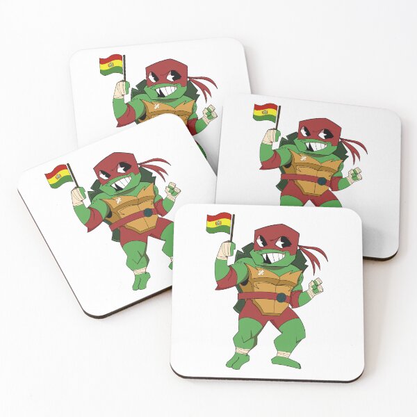 Item preview, ROTTMNT Raph with Bolivian Flag designed and sold by scriteberryz.