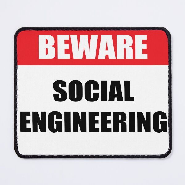 Item preview, Beware of Social Engineering designed and sold by cyber-raven.