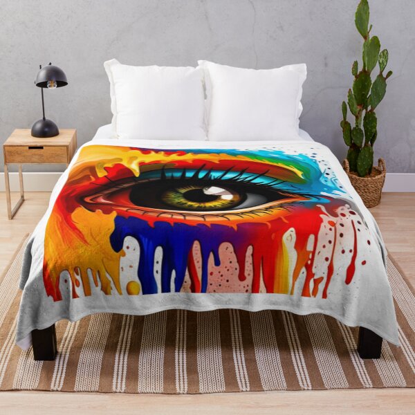 Item preview, Vibrant Visions A Liquid Art Eye Design designed and sold by Posivibez Designs.