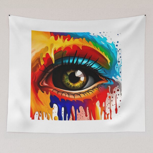 Item preview, Vibrant Visions A Liquid Art Eye Design designed and sold by Posivibez Designs.