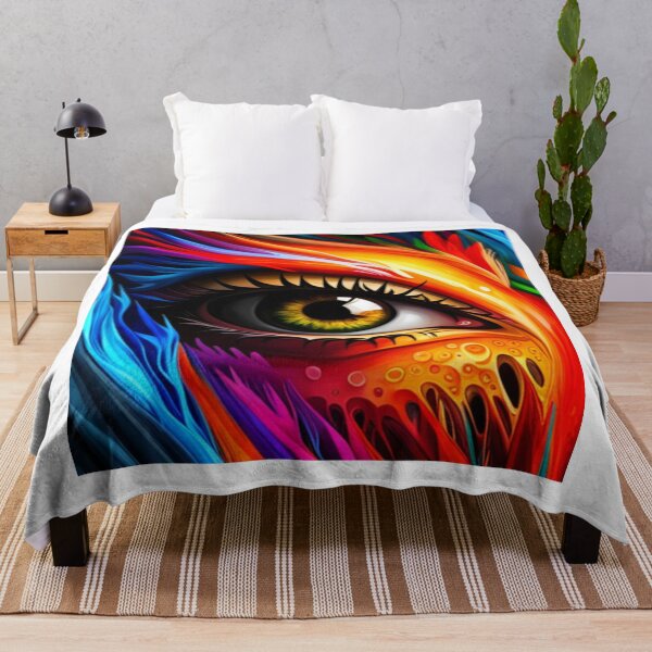 Item preview, Vibrant Visions A Liquid Art Eye Design designed and sold by Posivibez Designs.