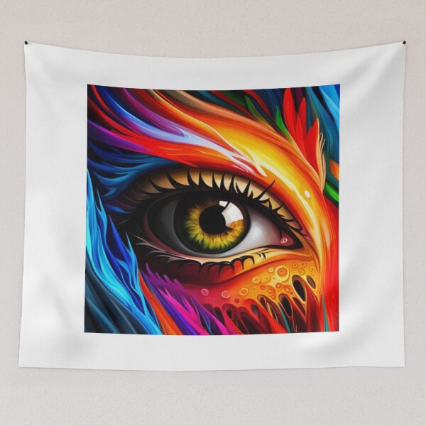 Item preview, Vibrant Visions A Liquid Art Eye Design designed and sold by Posivibez Designs.