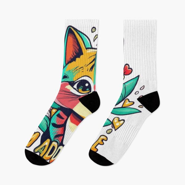 Item preview, adorable cat designed and sold by EssentialsWear.