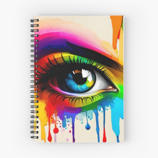 Item preview, Vibrant Visions A Liquid Art Eye Design designed and sold by Posivibez Designs.