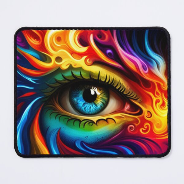 Item preview, Vibrant Visions A Liquid Art Eye Design designed and sold by Posivibez Designs.
