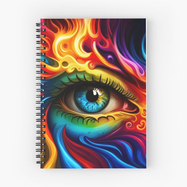 Item preview, Vibrant Visions A Liquid Art Eye Design designed and sold by Posivibez Designs.