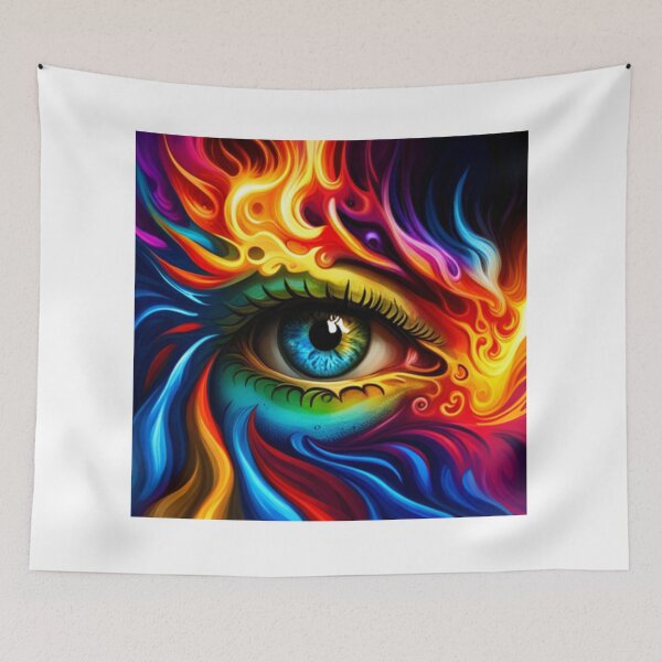Item preview, Vibrant Visions A Liquid Art Eye Design designed and sold by Posivibez Designs.