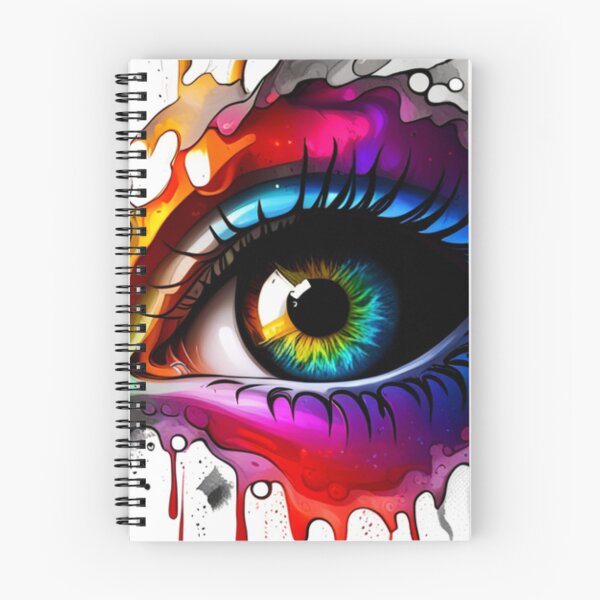 Item preview, Vibrant Visions A Liquid Art Eye Design designed and sold by Posivibez Designs.
