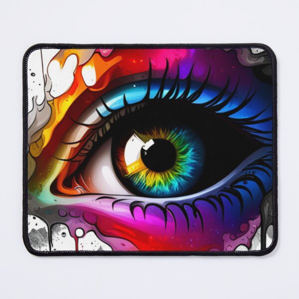 Item preview, Vibrant Visions A Liquid Art Eye Design designed and sold by Posivibez Designs.