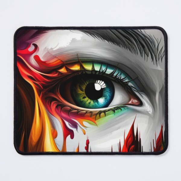 Item preview, Vibrant Visions A Liquid Art Eye Design designed and sold by Posivibez Designs.