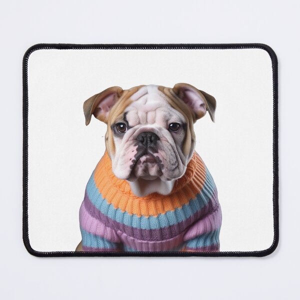 Item preview, Preppy English Bulldog designed and sold by poshprintlab.