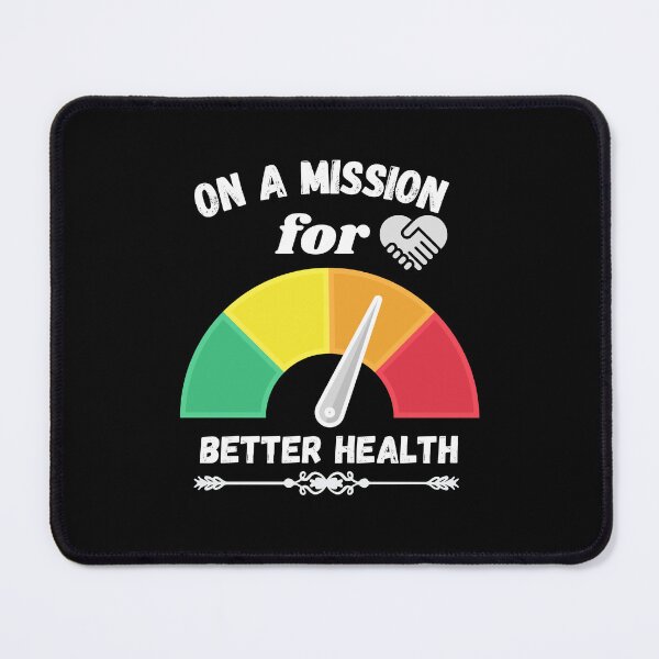 Item preview, on a mission for better health designed and sold by vaggleTown.