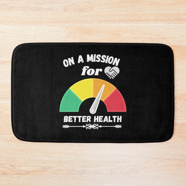 Item preview, on a mission for better health designed and sold by vaggleTown.