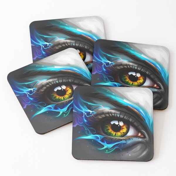 Item preview, Vibrant Visions A Liquid Art Eye Design designed and sold by Posivibez Designs.